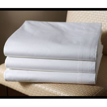 white cotton percale wholesale bed sheet for hotel and hospital and home